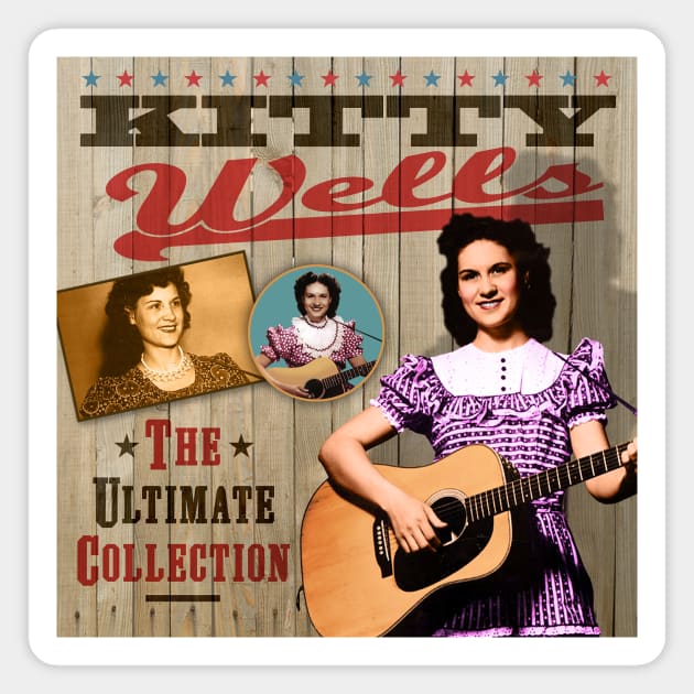 Kitty Wells - The Ultimate Country Collection Magnet by PLAYDIGITAL2020